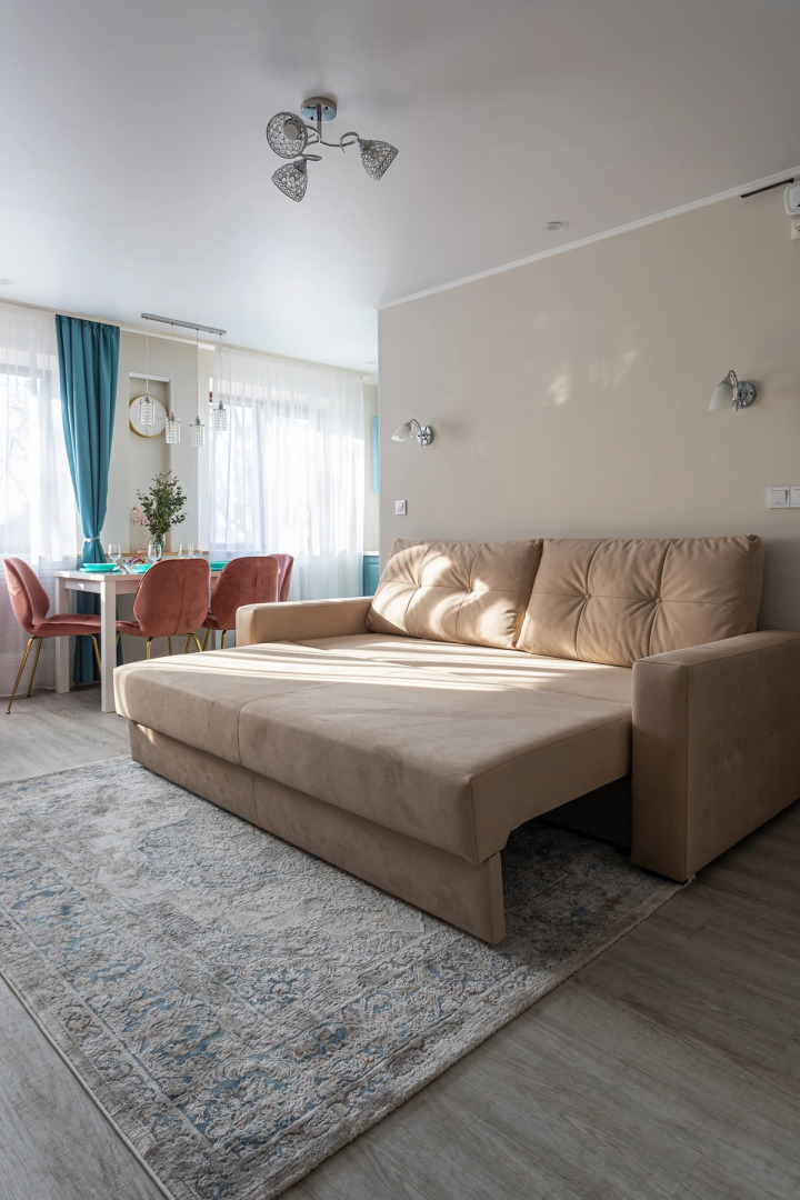 Апартаменты Kenig Holidays 2-к "Фламинго" в центре рядом с Южным вокзалом