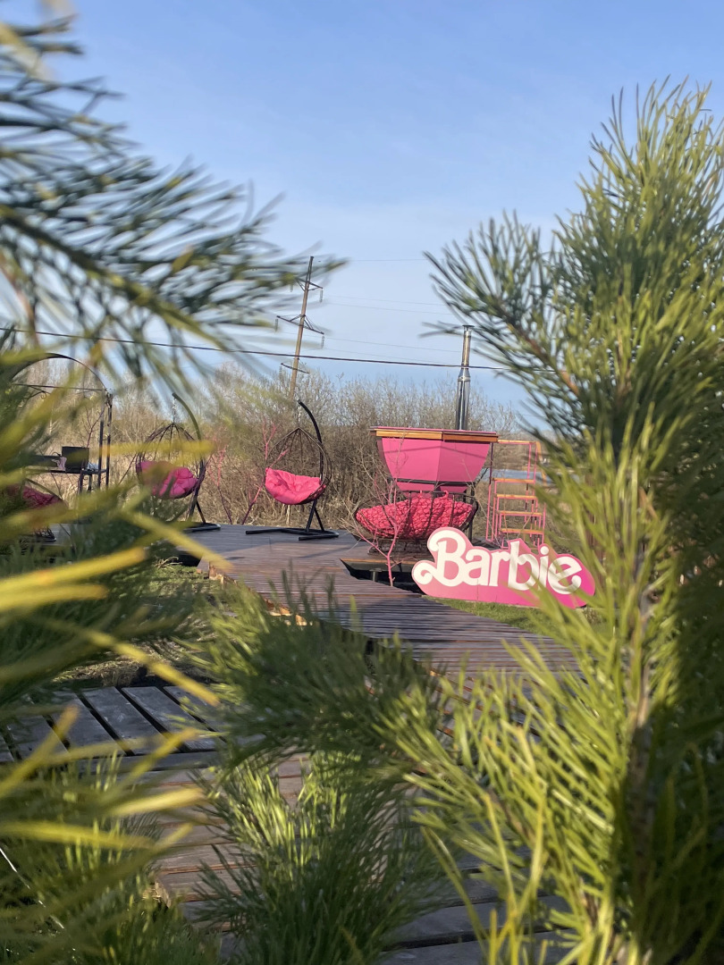 Глэмпинг Домик для семьи или компании друзей