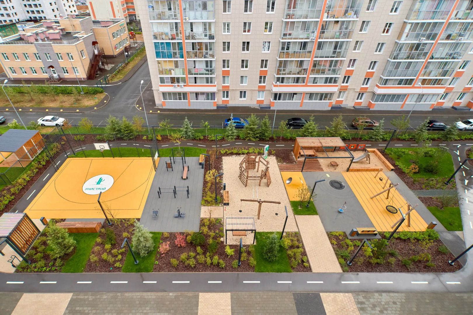 Квартира Светлая в ЖК Журавли