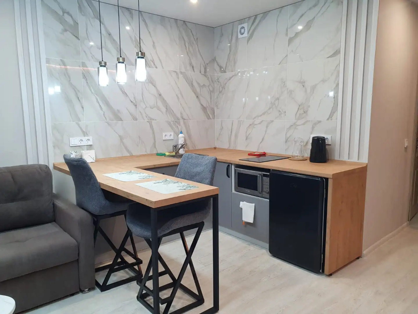 Квартира Гнёздышко White с Панорамным видом