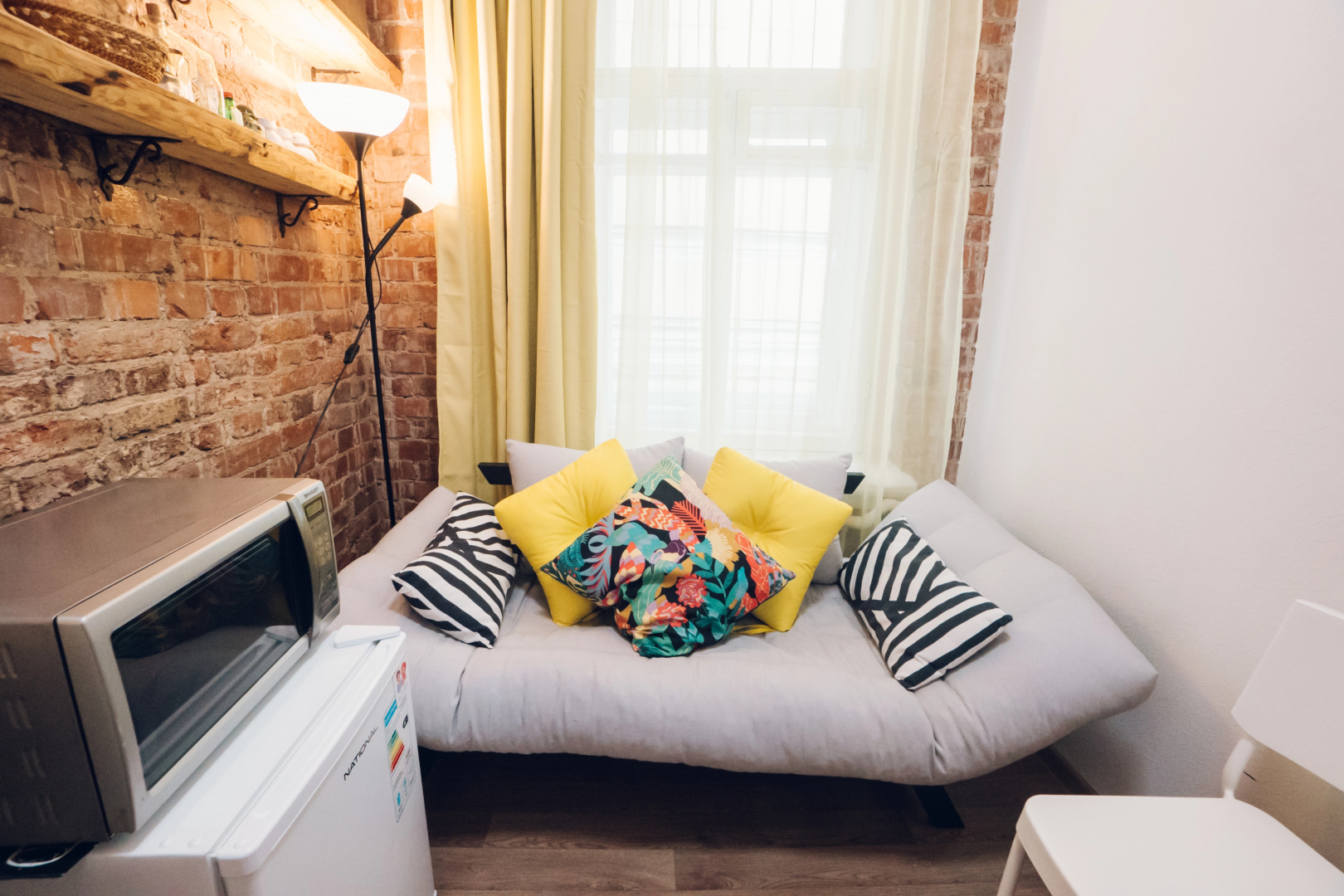 Апартаменты Стильная двухуровневая студия LOFT 1