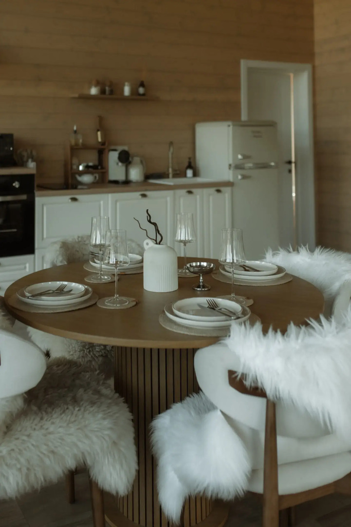 Частный Дом панорамный из пинтерест с камином и сауной