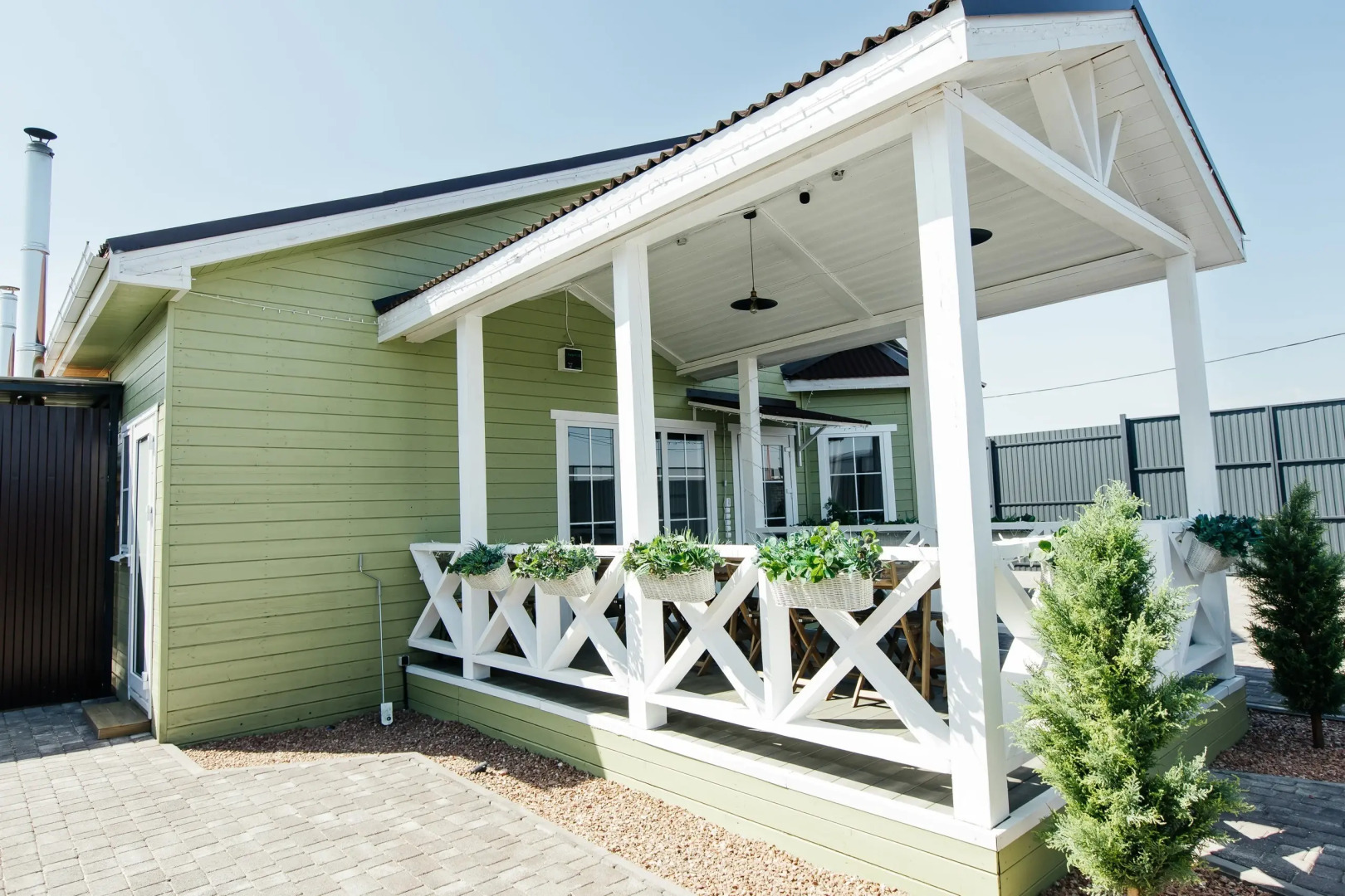 Частный дом в стиле эко-прованс