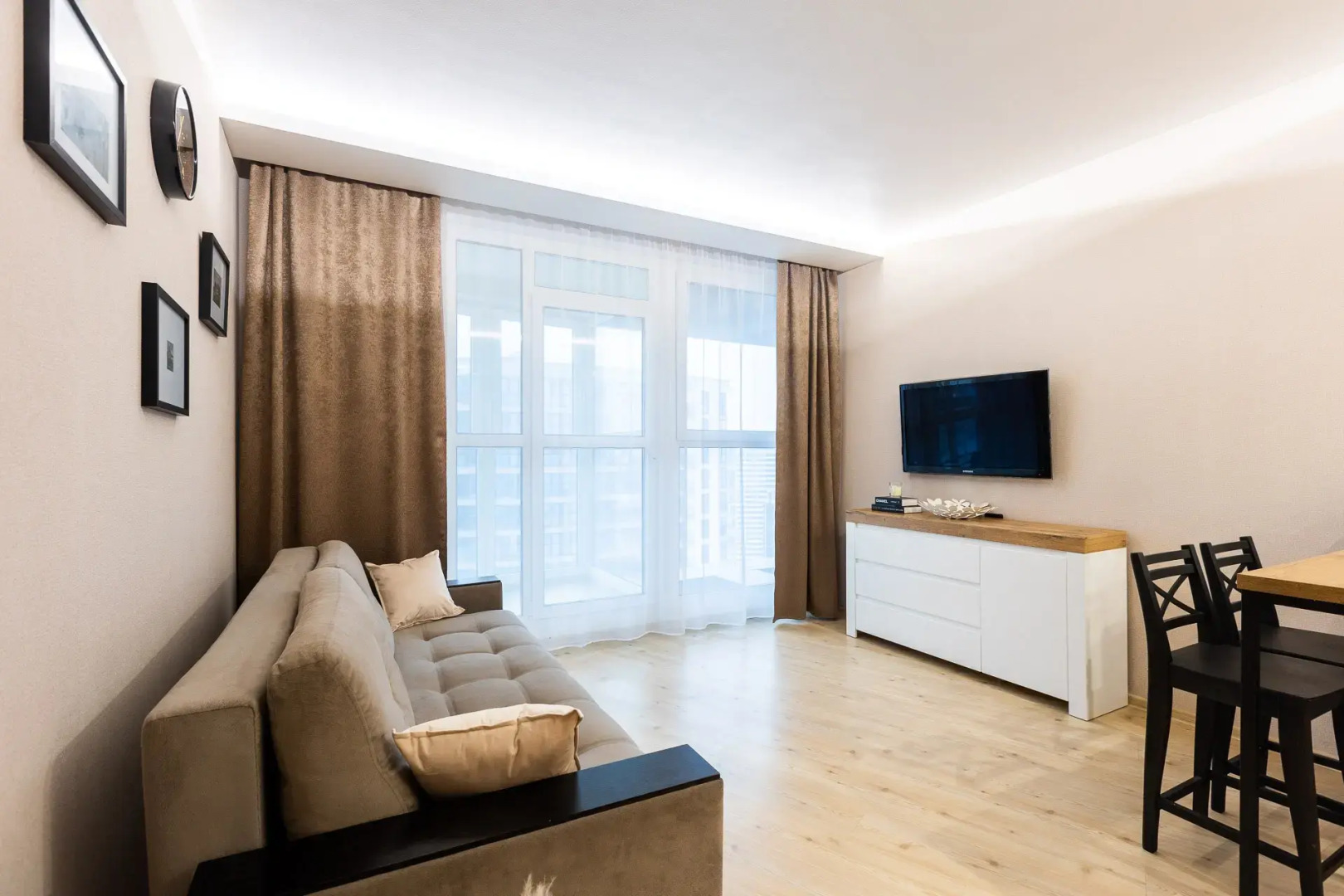 Апартаменты Уютная студия в ЖК "Минск Мир" (дом "Ницца")