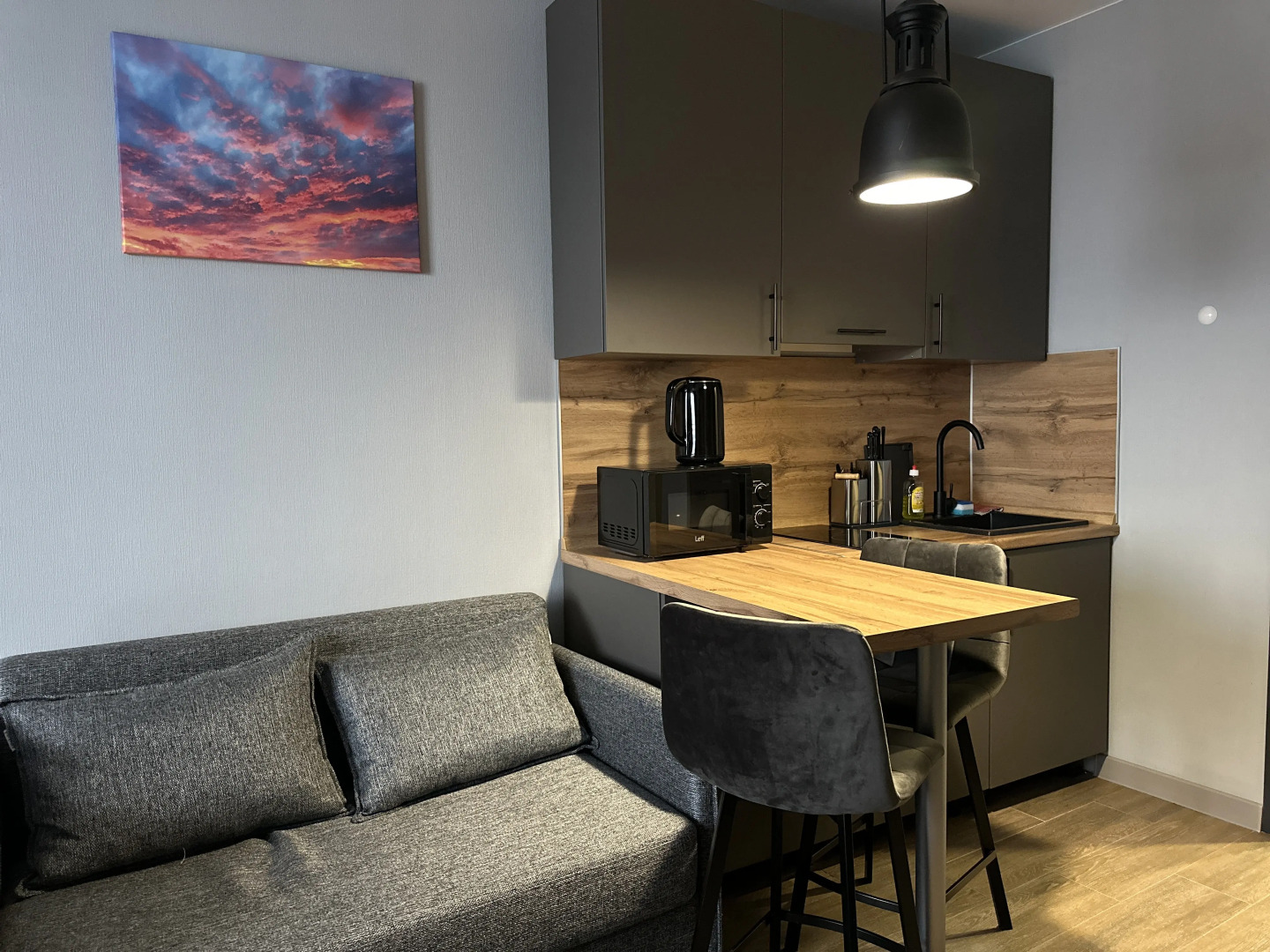 Апартаменты Cтудия Воздух около Стадиона Торпедо