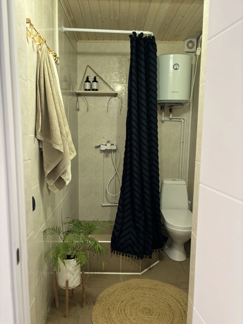 Квартира студия большая в 5 минутах от моря