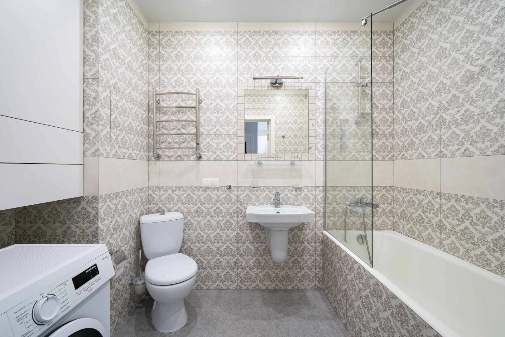 Квартира на сутки Минск Мир Кухня объединена с жилой зоной Отдельная спальня Самозаселение Кондиционер