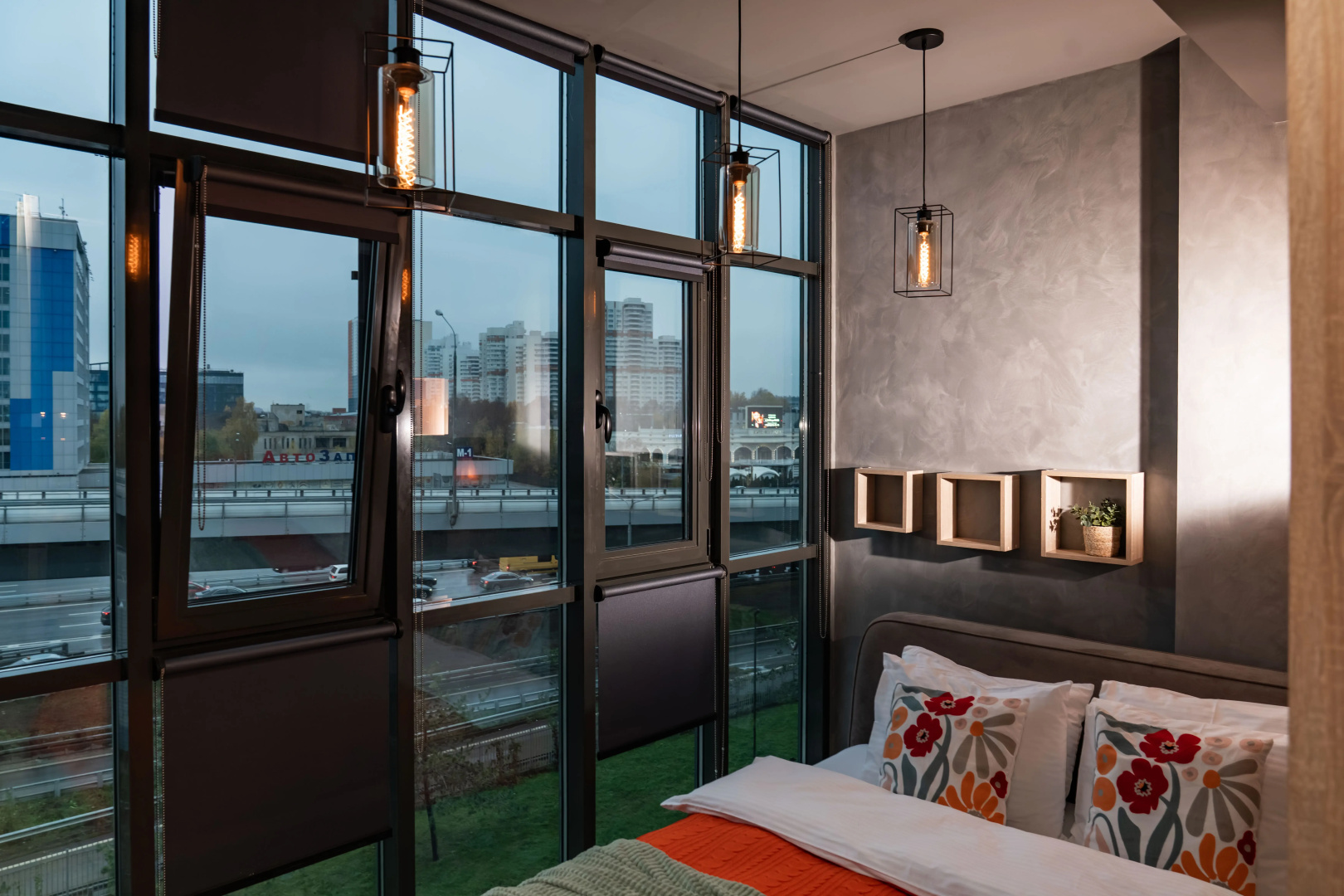 Апартаменты Sky Inn Color Orange