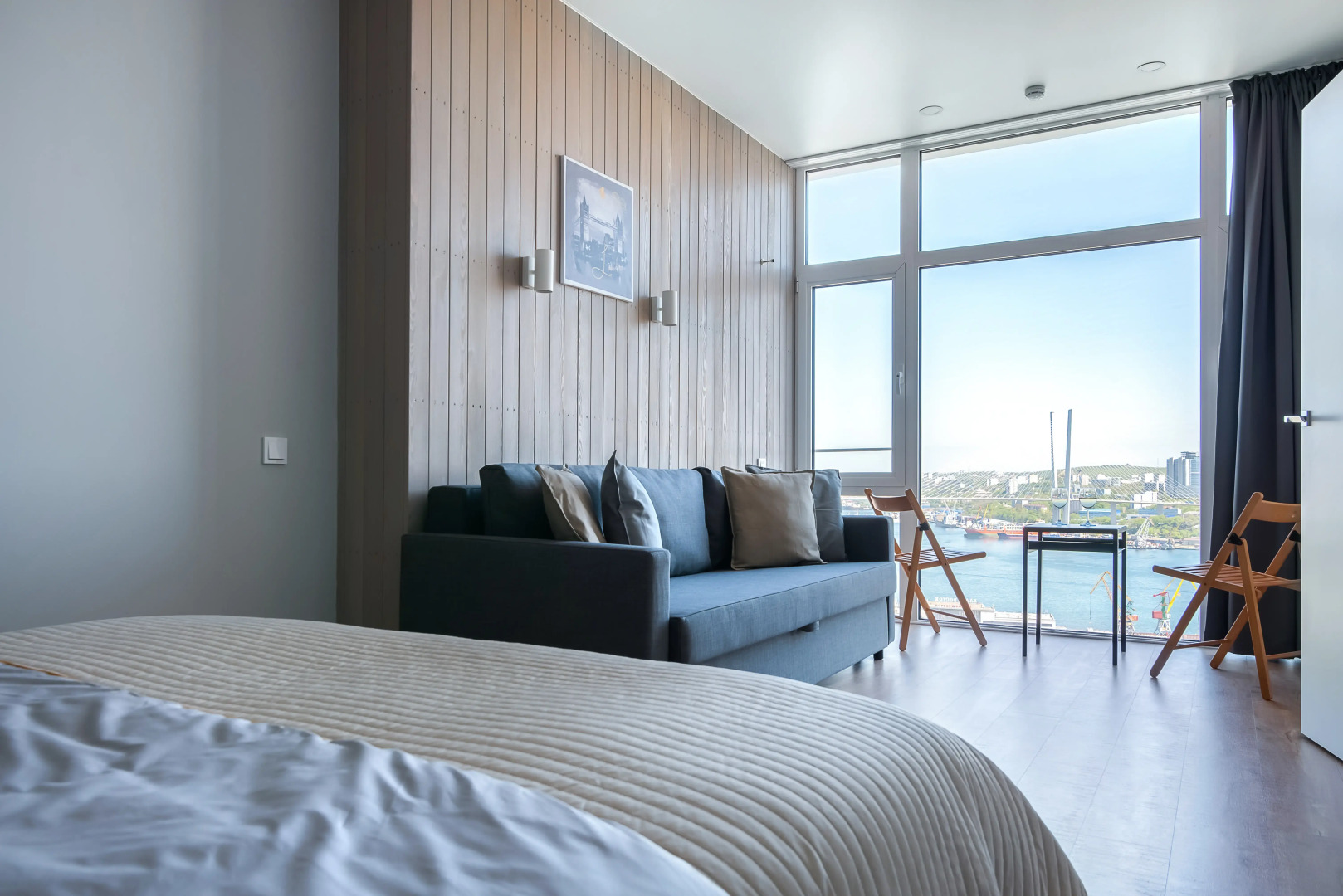 Апартаменты Представительский люкс London/Paris с видом на бухту и мосты by Panorama Suites Group