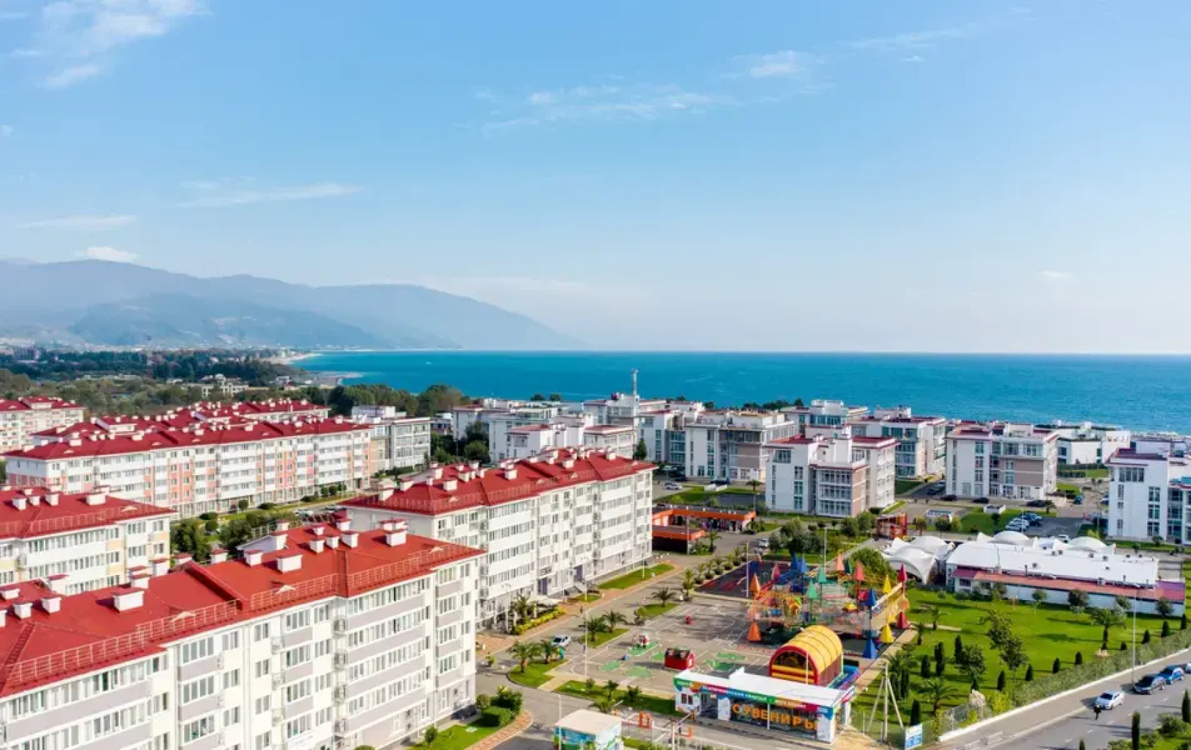 Квартира вместительная с видом на море с тв в каждой комнате и раздельным санузлом