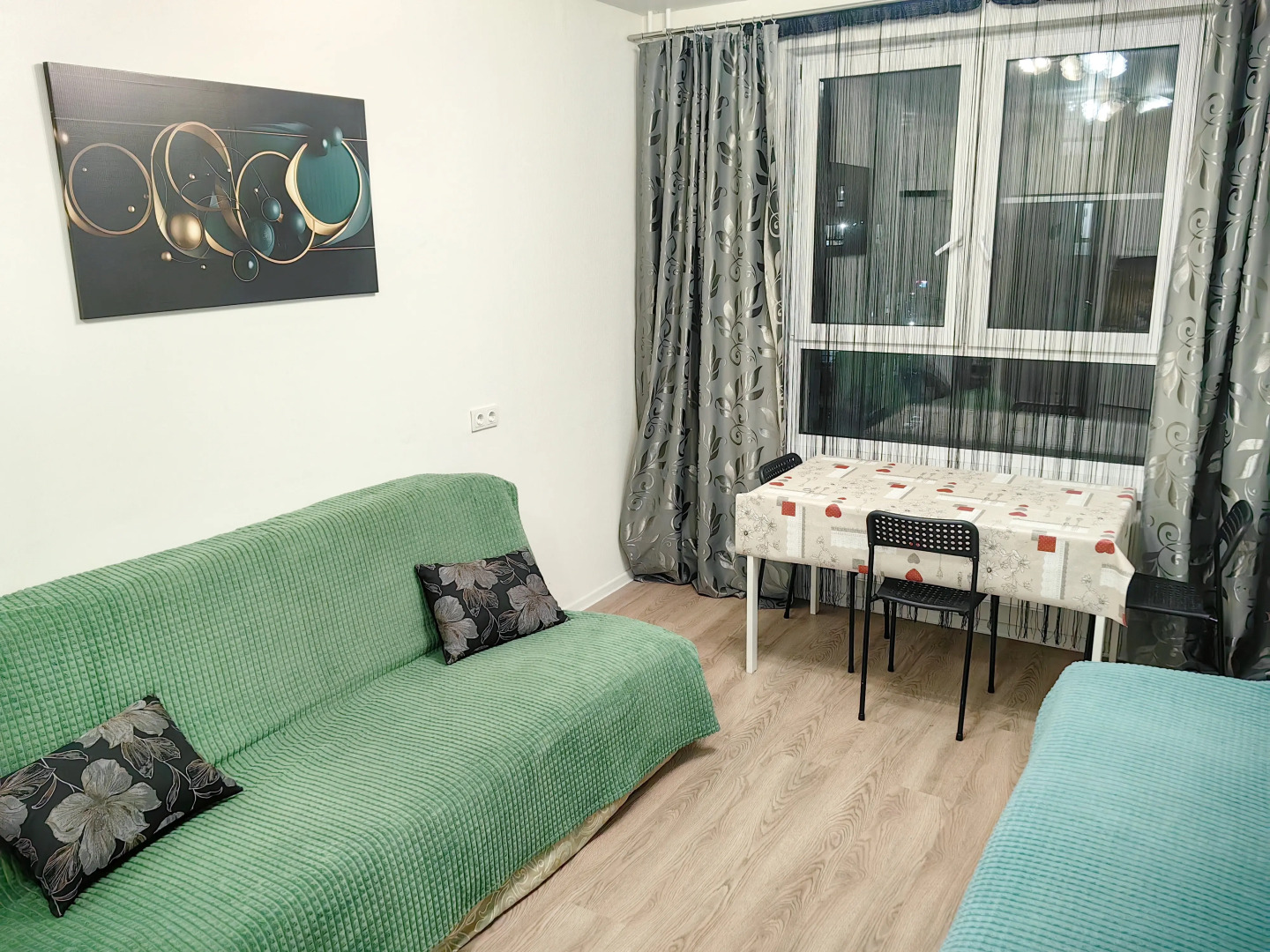 Квартира Однушка Скандинавский стиль