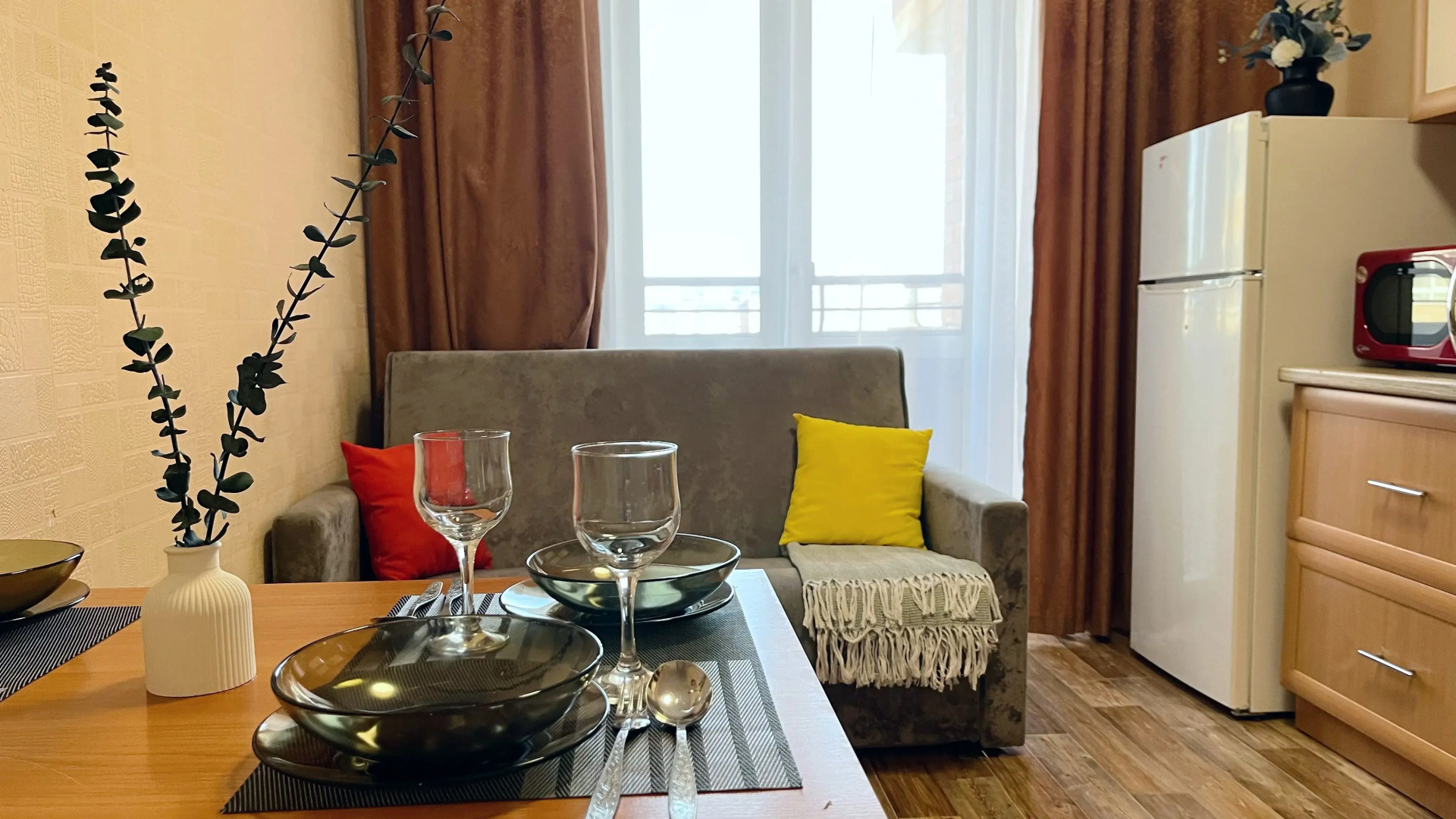 Квартира Двухкомнатная рядом с Аэропортом