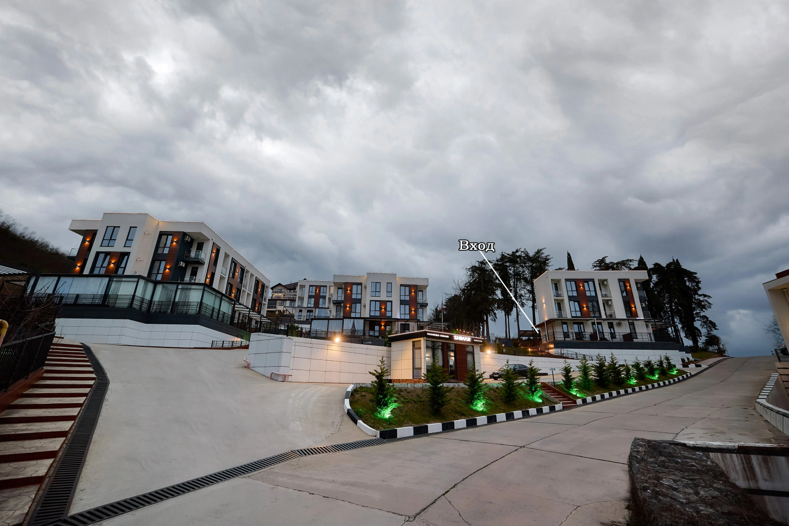 Апартаменты 25м²: бассейн, ортопедические подушки, парковка, зона тишины