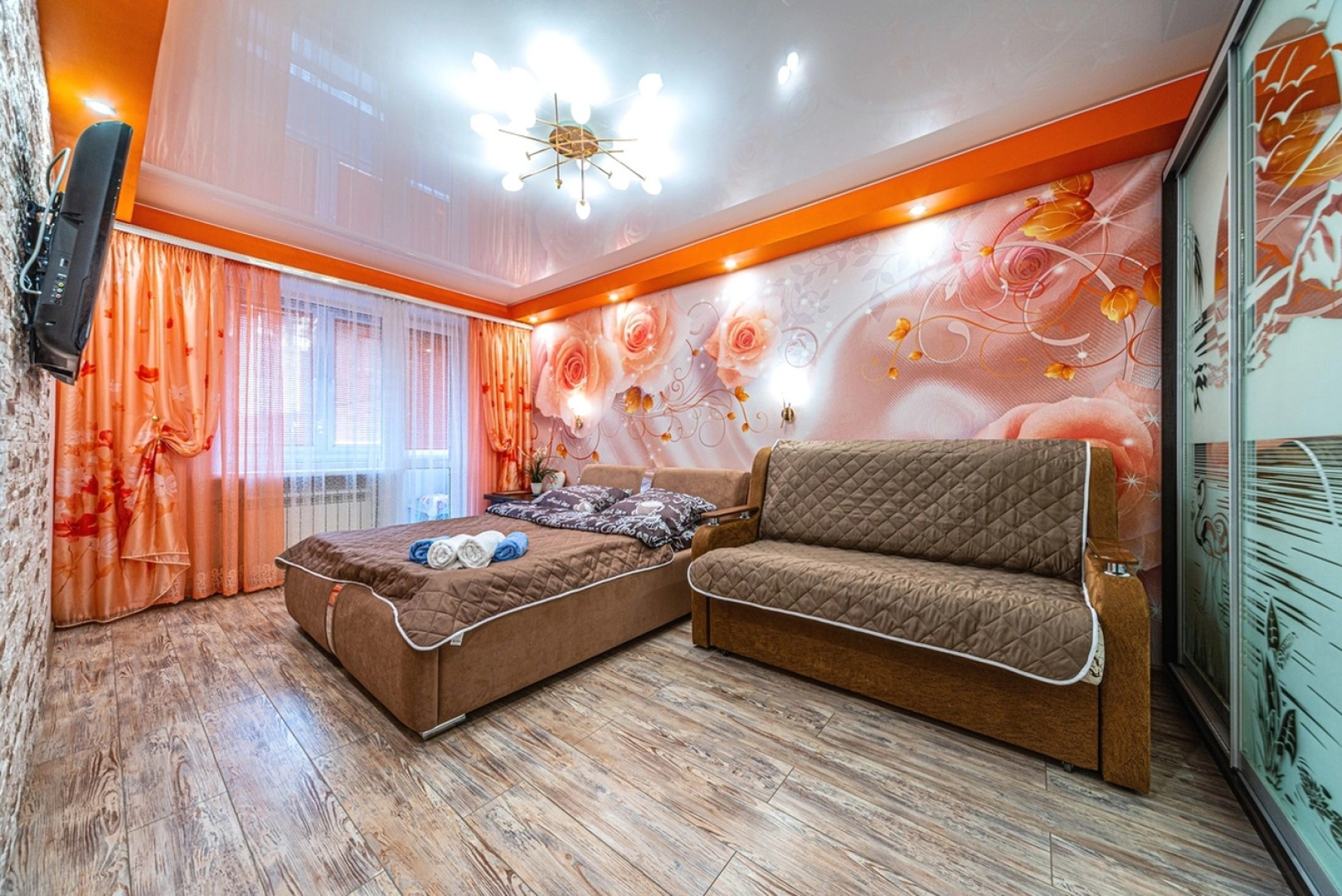 Квартира 3-евро на Долгоозерной улице в Приморском районе