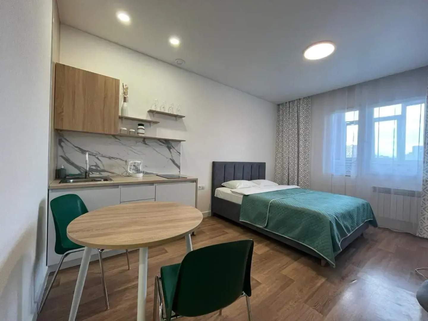 Квартира Белоснежная Cтудия