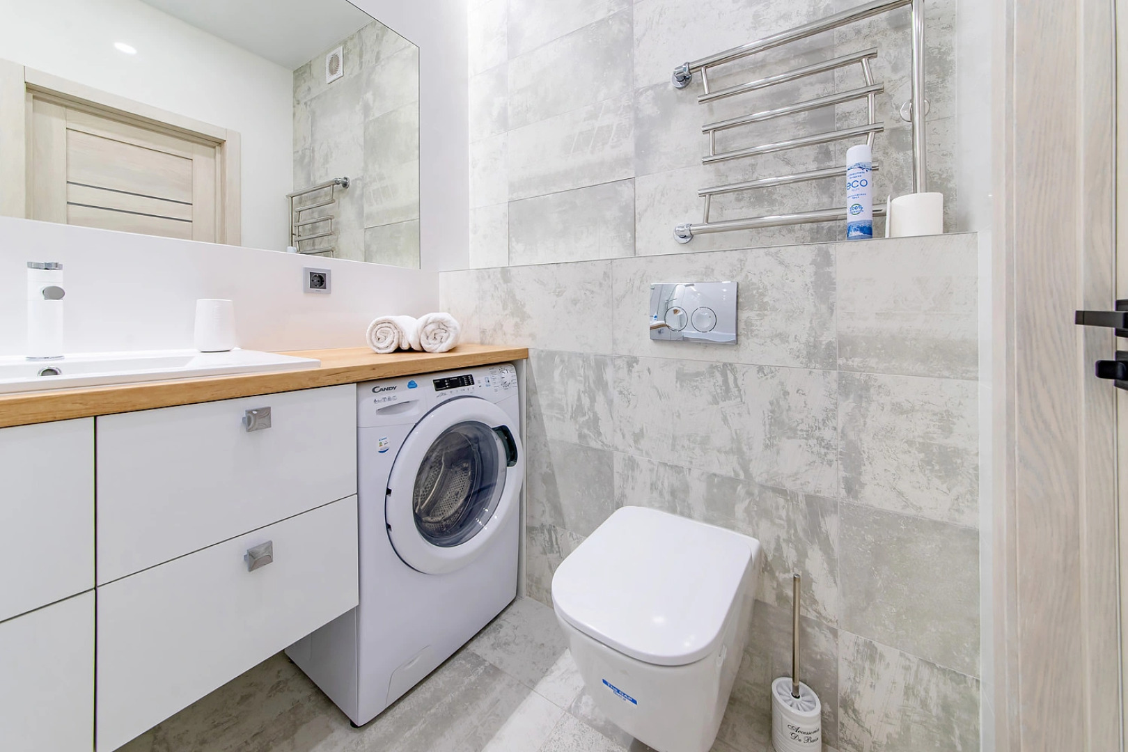 Квартира на сутки Маяк Минск Кухня объединена с жилой зоной Отдельная спальня Wi-Fi Кондиционер Отчётные документы