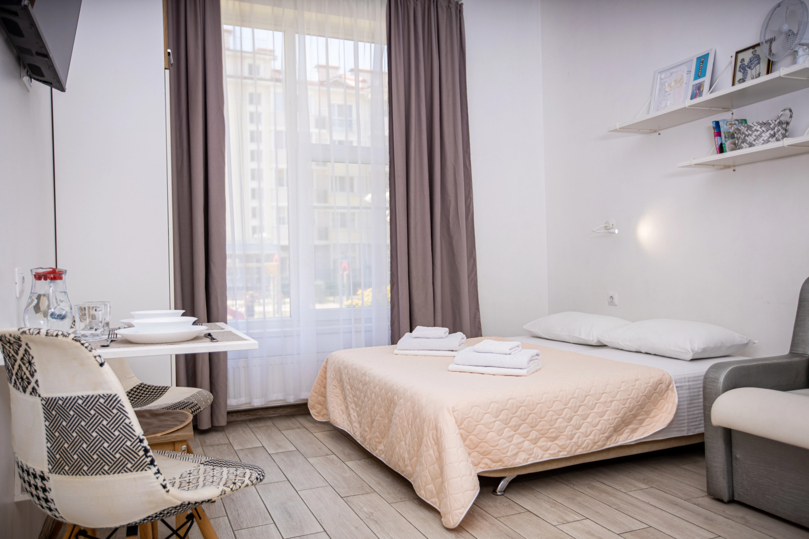 Апартаменты Студия в Сириусе 5 мин до моря, возле Сочи-Парка