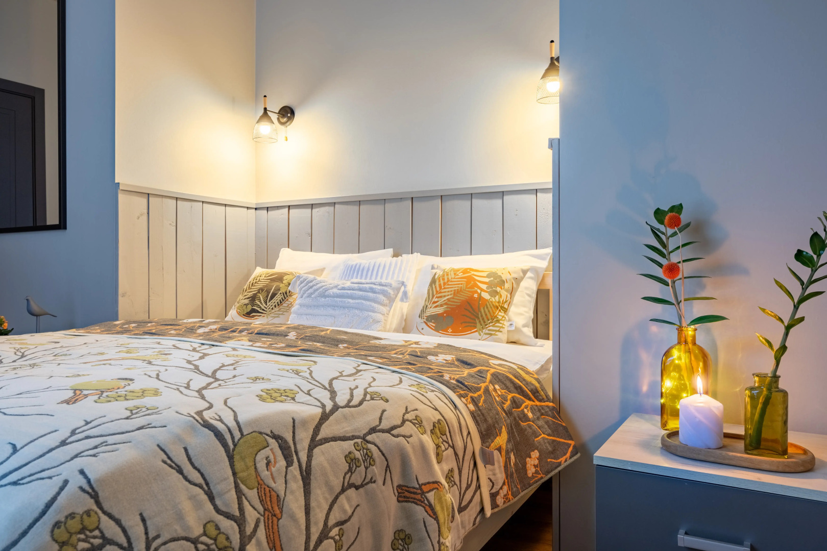 Апартаменты Лукоморье с камином и террасой у курорта