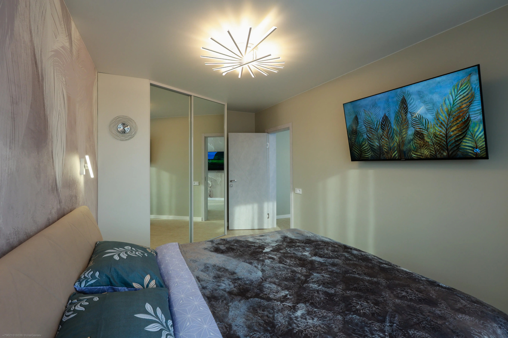 Квартира Двухкомнатная с балконом в новом доме