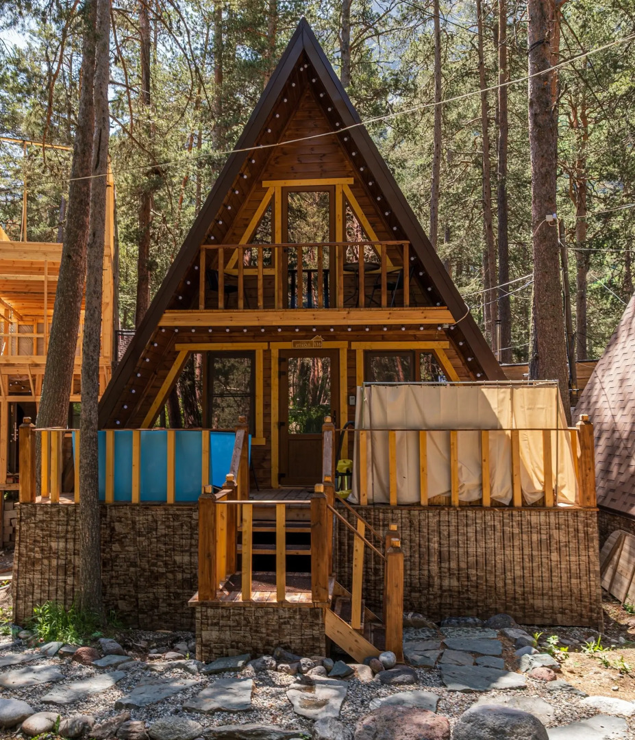 Коттедж в Лесу с Бассейном от Квартирукинг