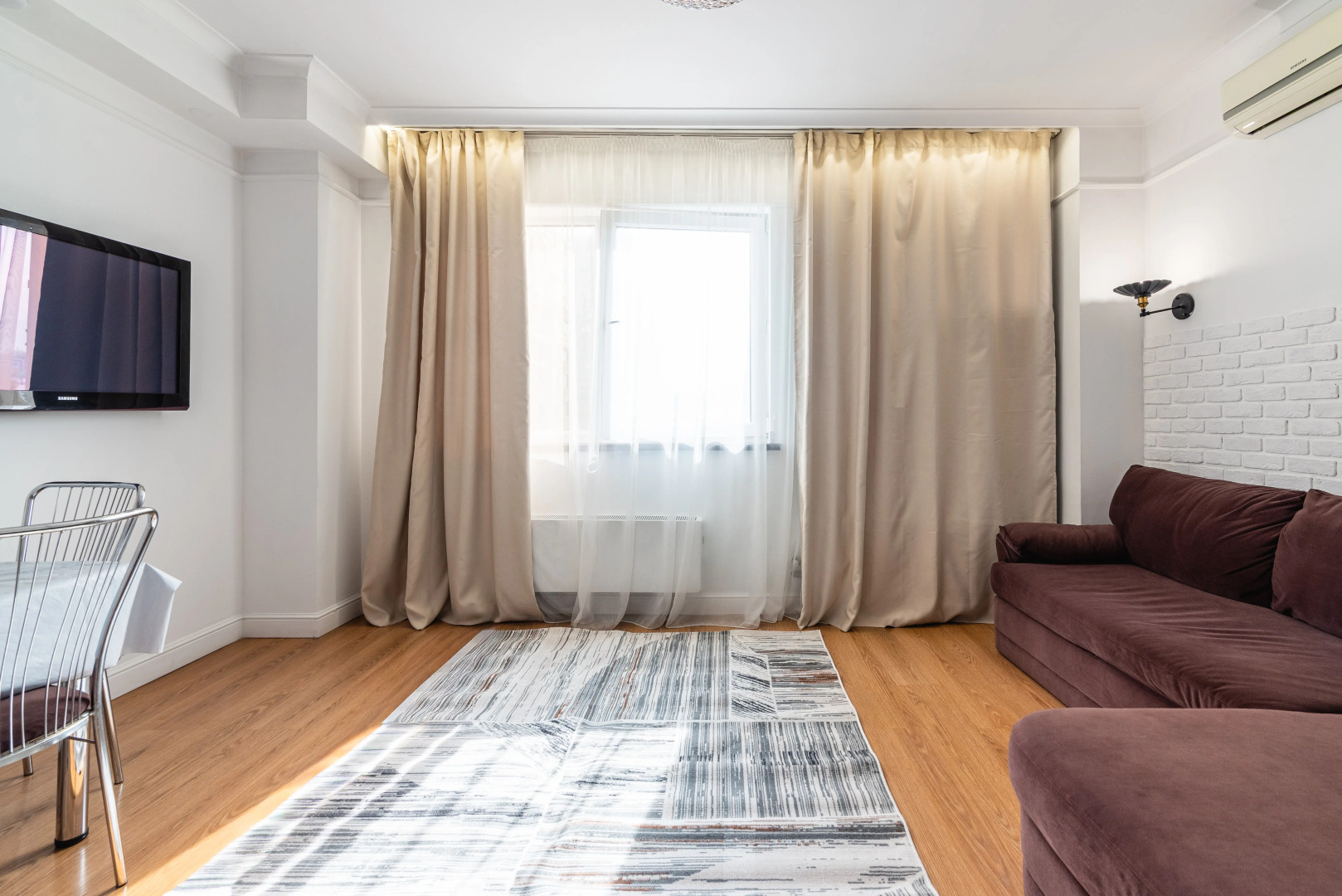 Апартаменты светлые в стиле софт-минимализм