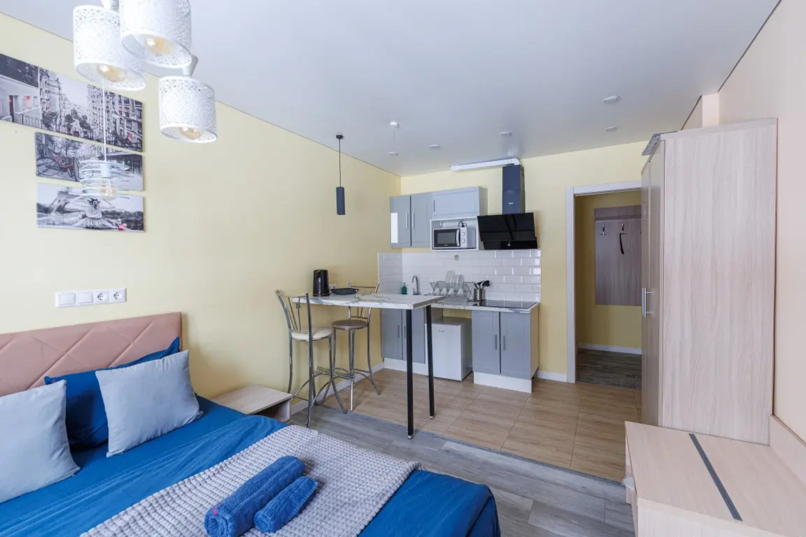 Апартаменты Студия Улучшенная на Курчатова 25/1