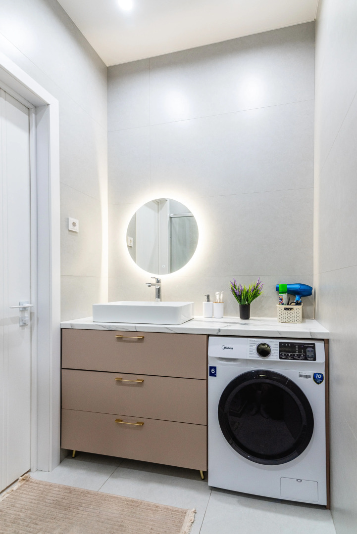 Апартаменты Уютная студия Фисташка в сердце города (170)