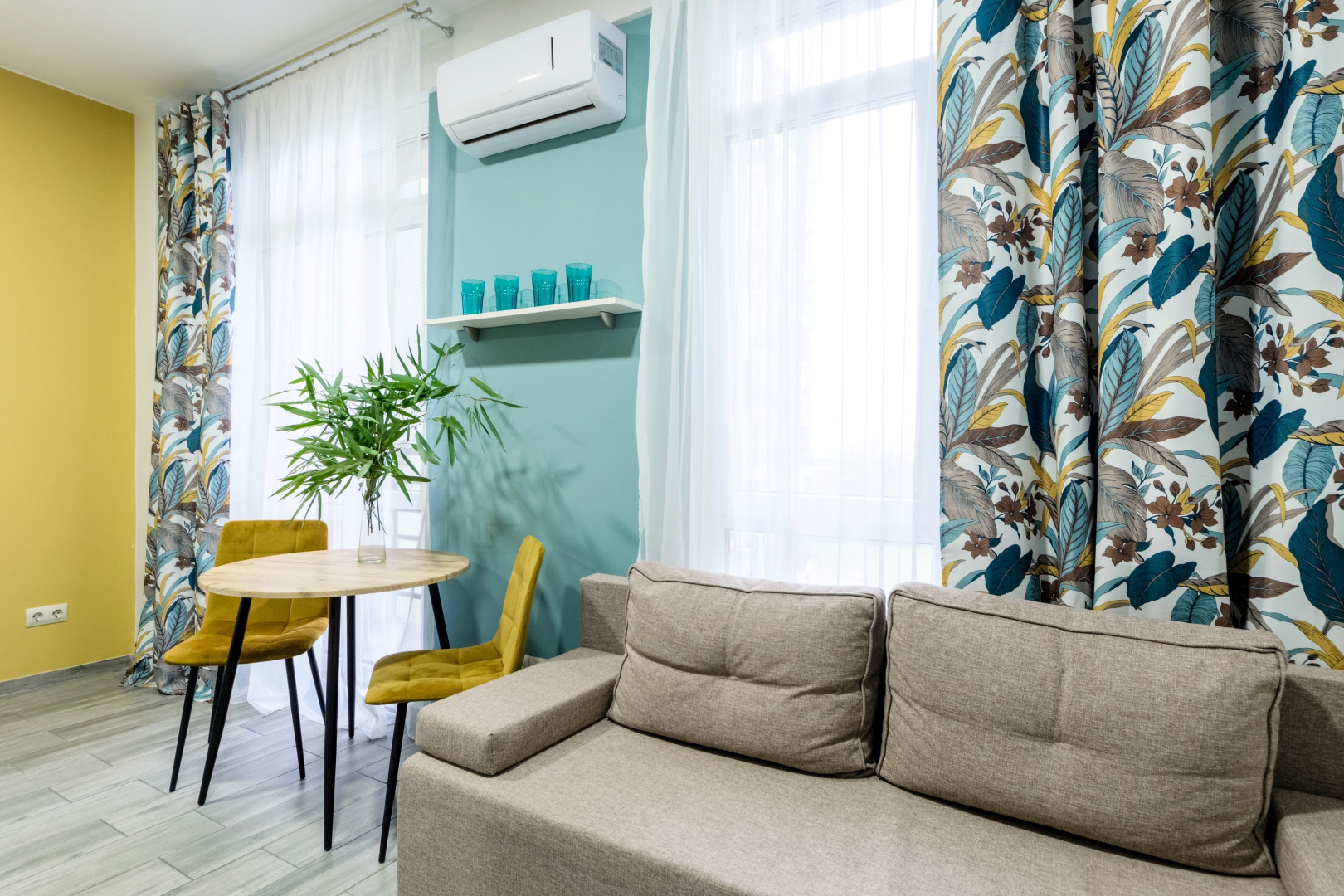 Апартаменты Морент с видом на горы и бамбуковую рощу