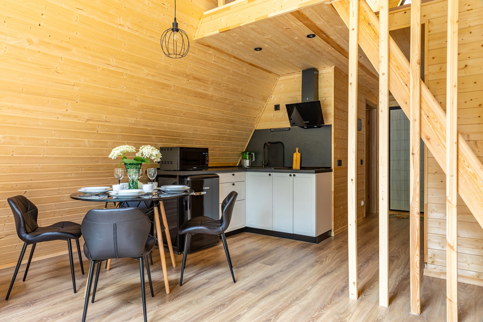 Частный дом InHome24 Уютный дом А-фрeйм Ольховка