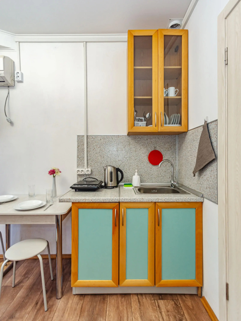 Апартаменты Уютная Студия с Двухместной Кроватью