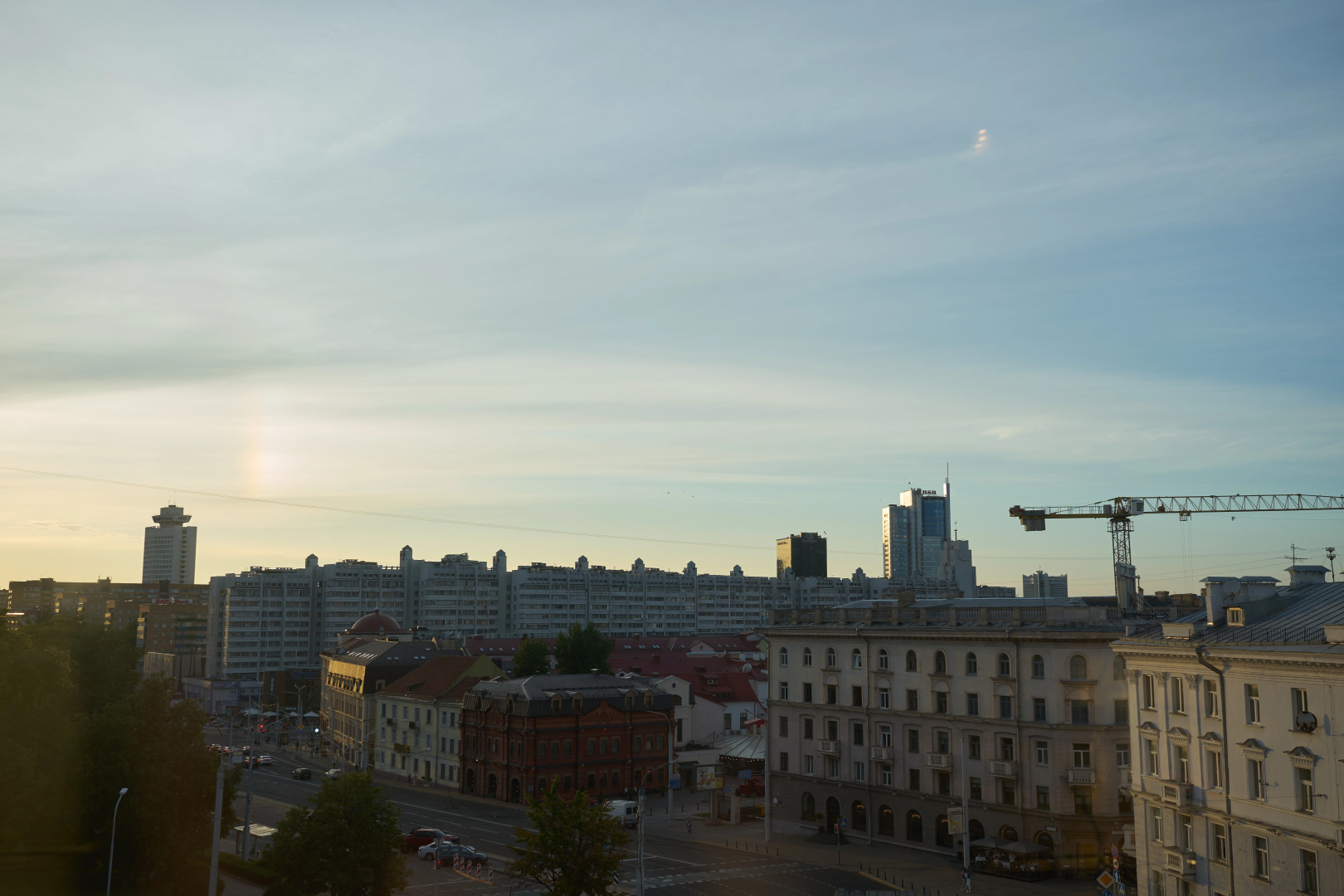 Апартаменты с красивым видом на город