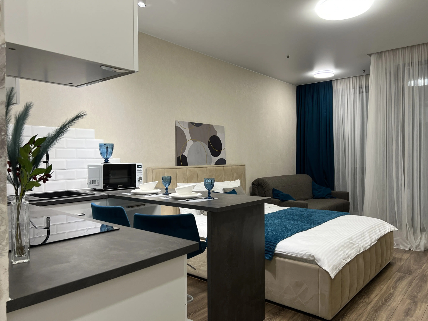 Апартаменты Aquamarine на Ходынском бульваре