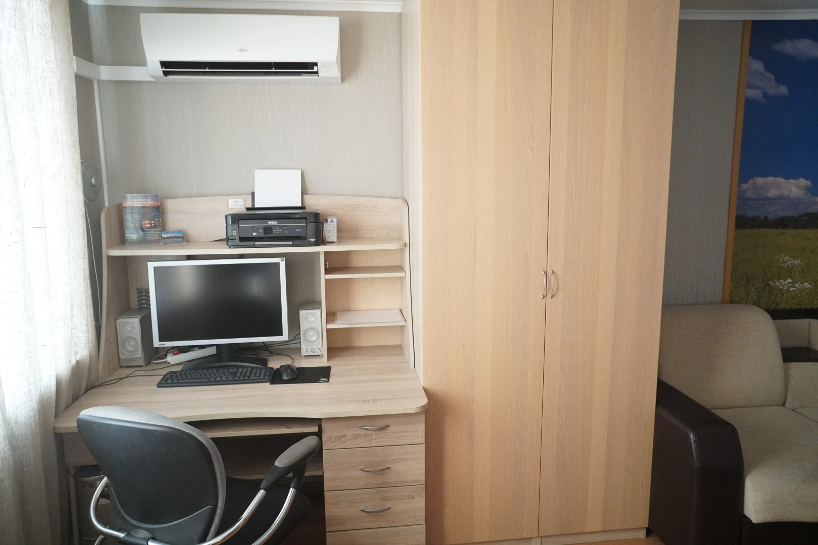 Апартаменты бизнес комфорт. Панорама города  с 26 этажа