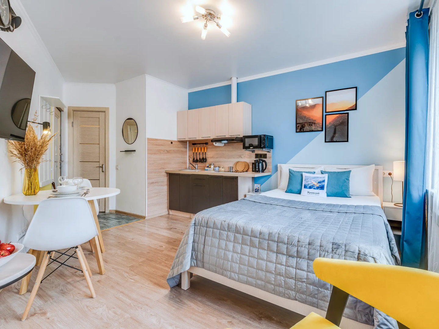 Апартаменты чистый подъезд свежий ремонт рядом аэропорт