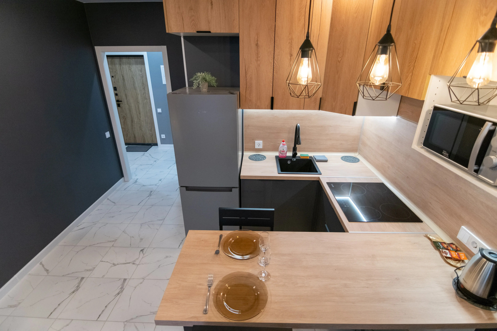 Апартаменты в новострое на троих