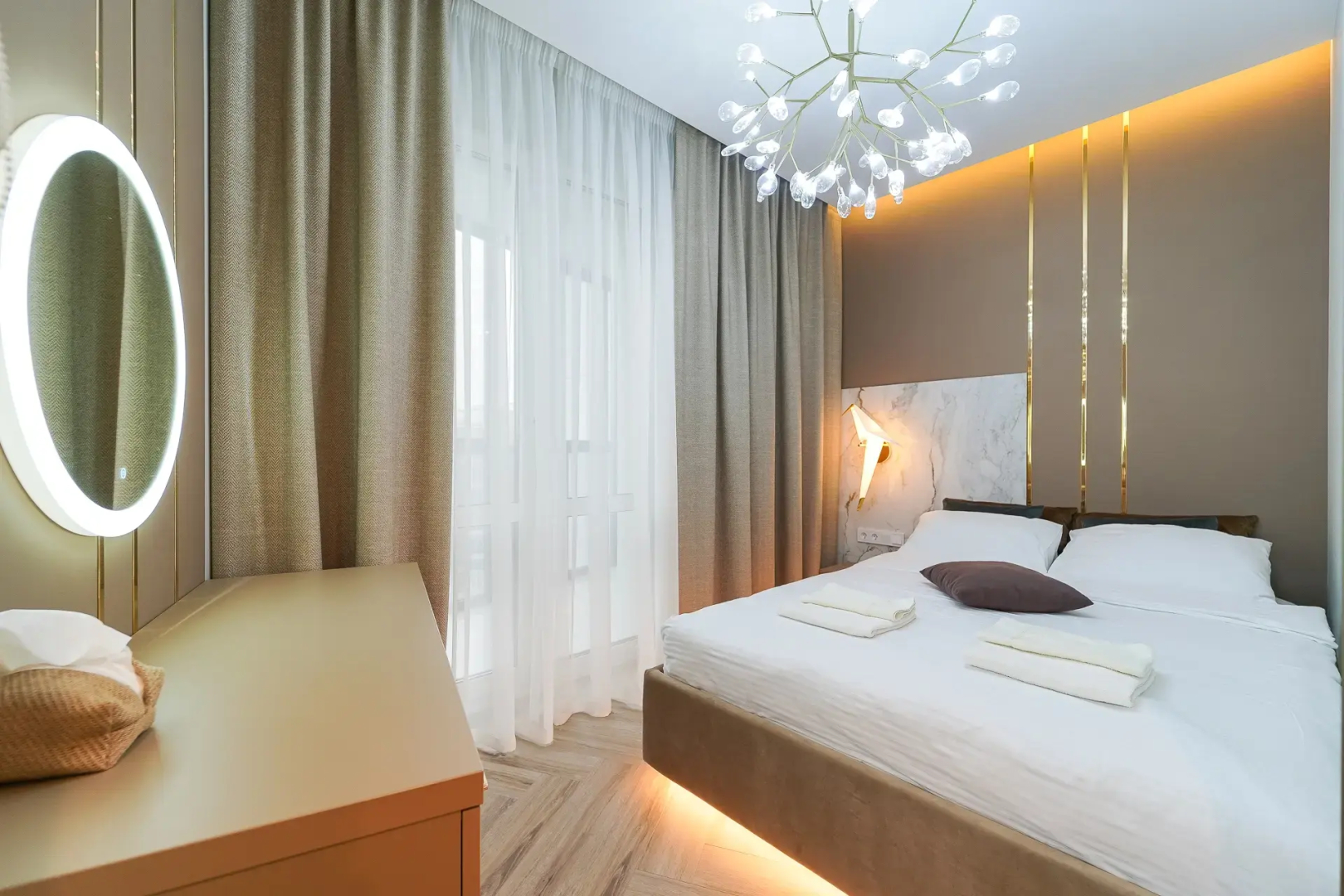 Квартира стильная двухкомнатная VIP на берегу реки