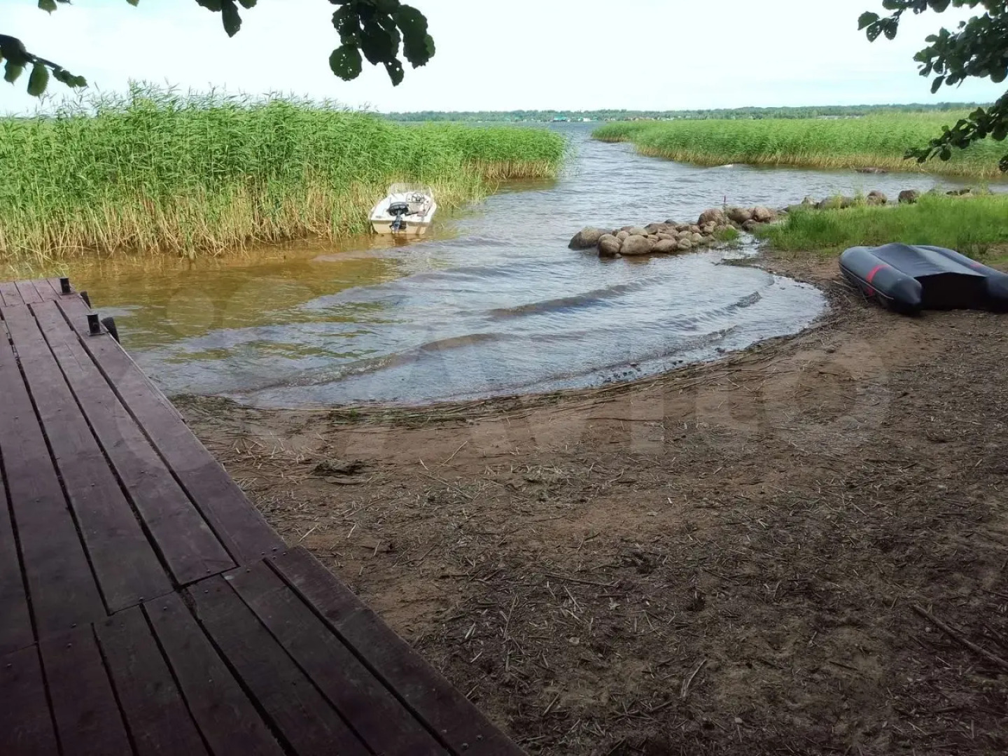 Частный дом Уница 90кв.м на первой линии озера Селигере