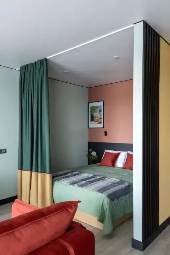 Apartments Malina Baden Studio Color