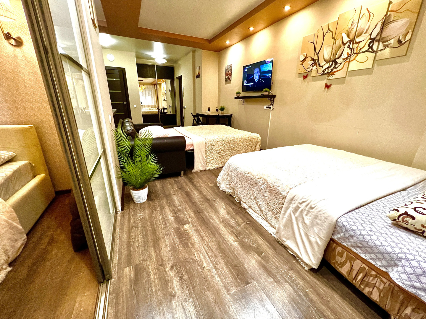 Уютные Апартаменты в ЖК Современник Нa 9 этаже (рядом с МТЛ-Арена)