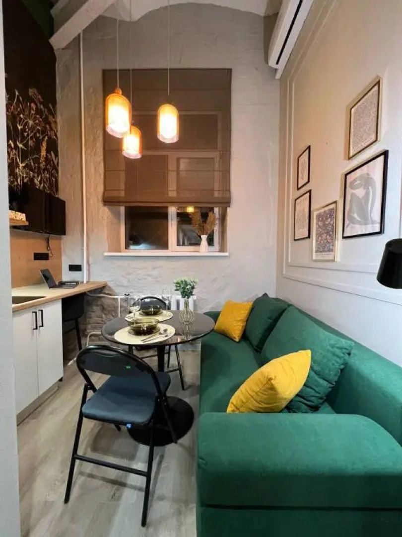 Уютная студия Emerald Forest у метро Электрозаводская