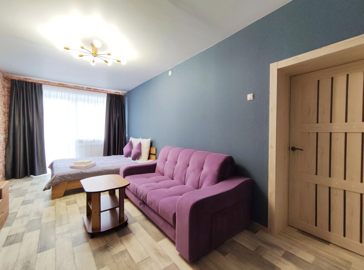 Апартаменты 2-комнатные LOFT STYLE от АКВАРЕЛЬ.FLAT у Драмтеатра