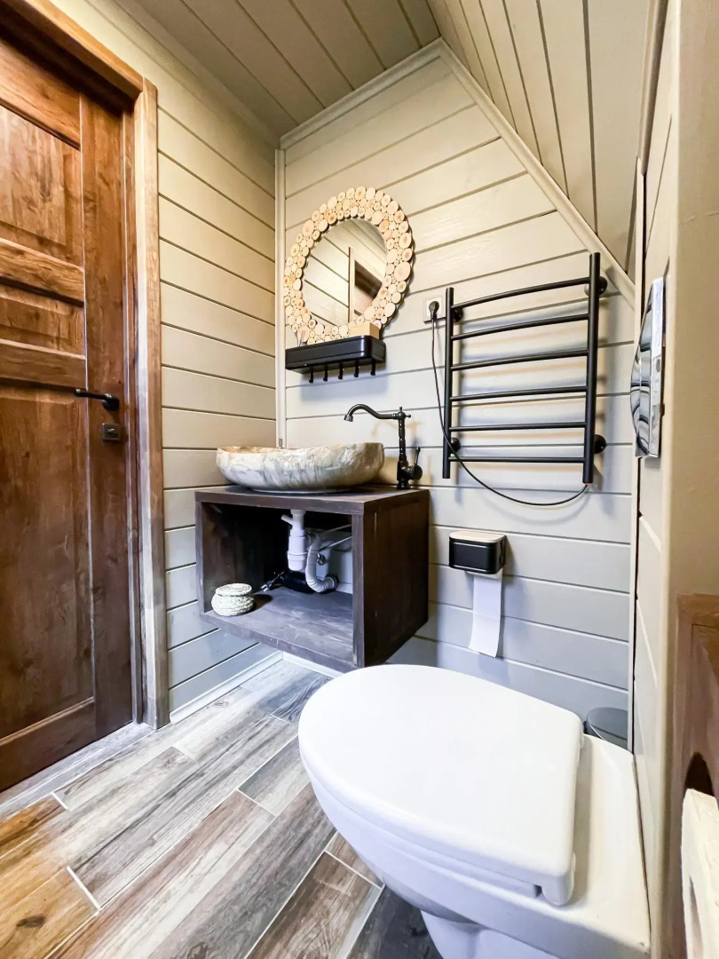 Глэмпинг А у реки