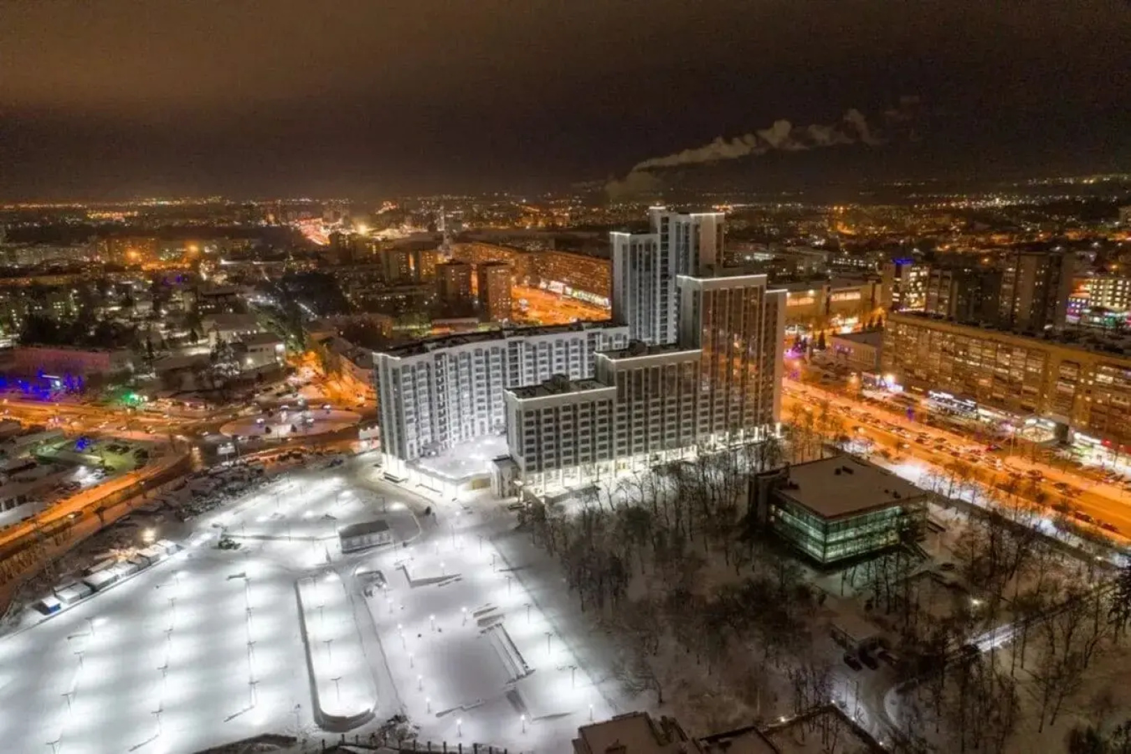 Апартаменты в центре с видом на Волгу