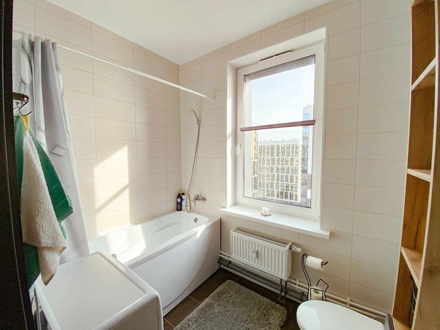 Квартира 1-комн на берегу Невы