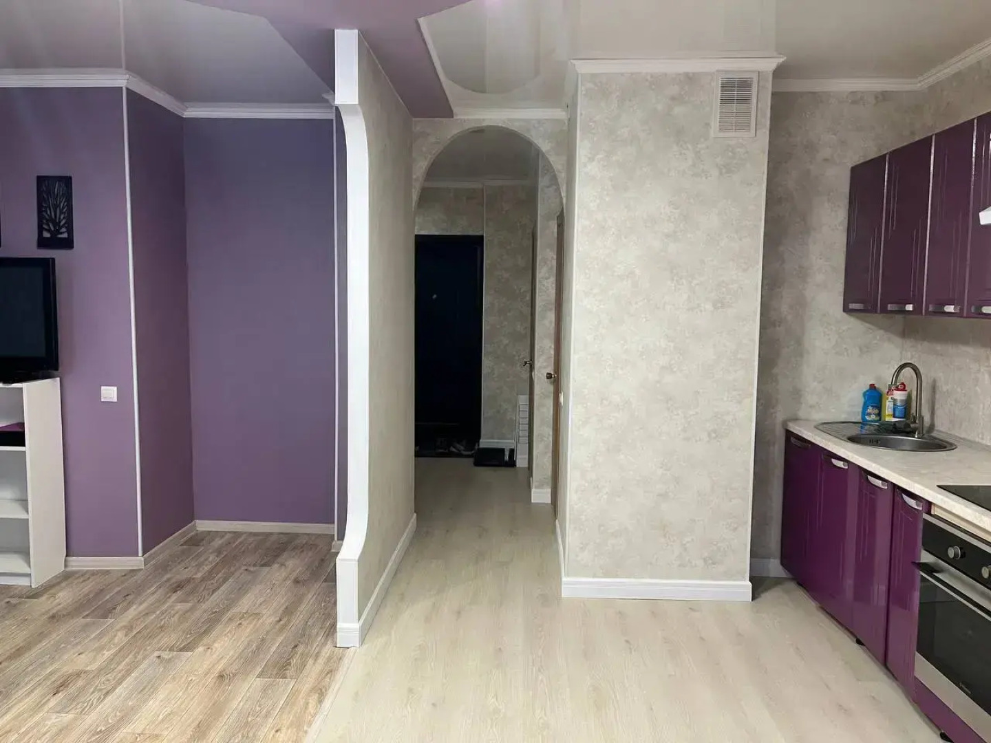 Квартира Уютная студия в центре Левобережья