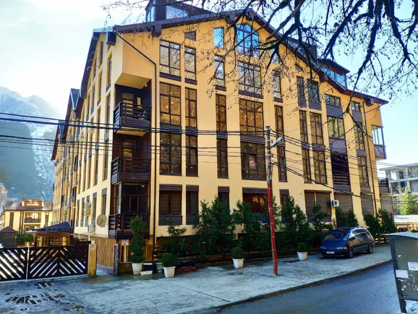 Апартаменты МонтеРоза студия для троих