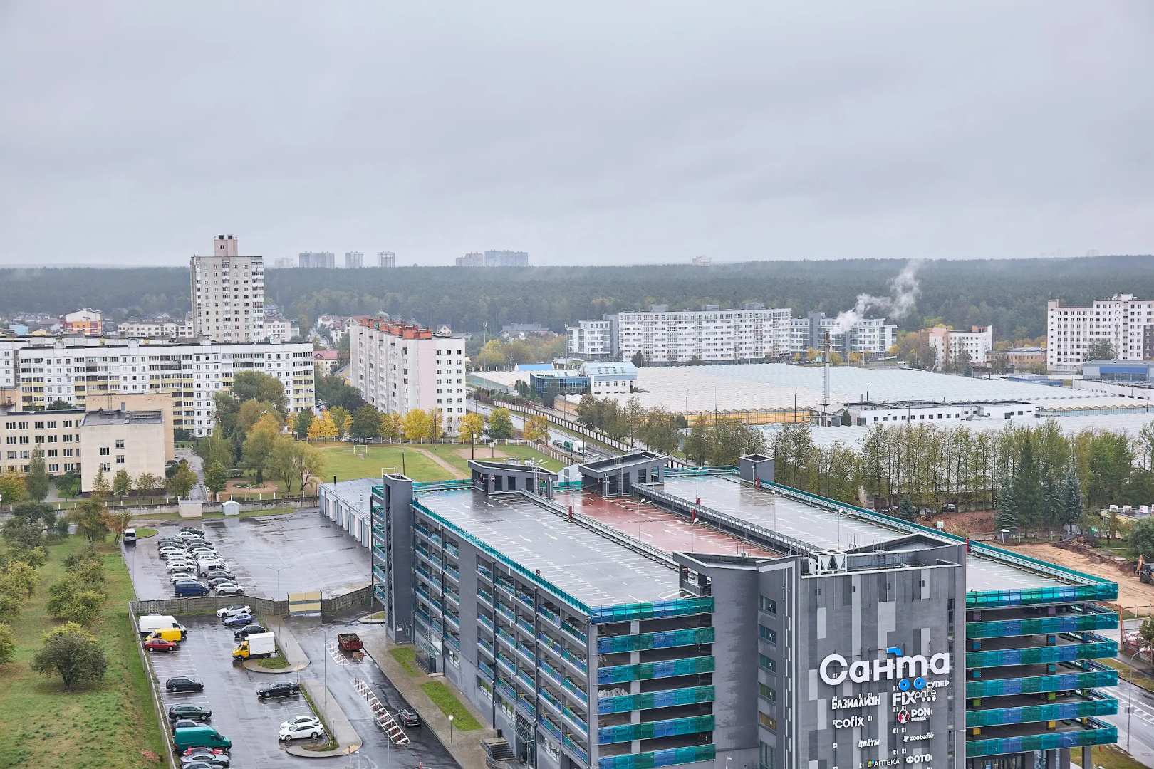 Апартаменты Облако над парком на 18 этаже