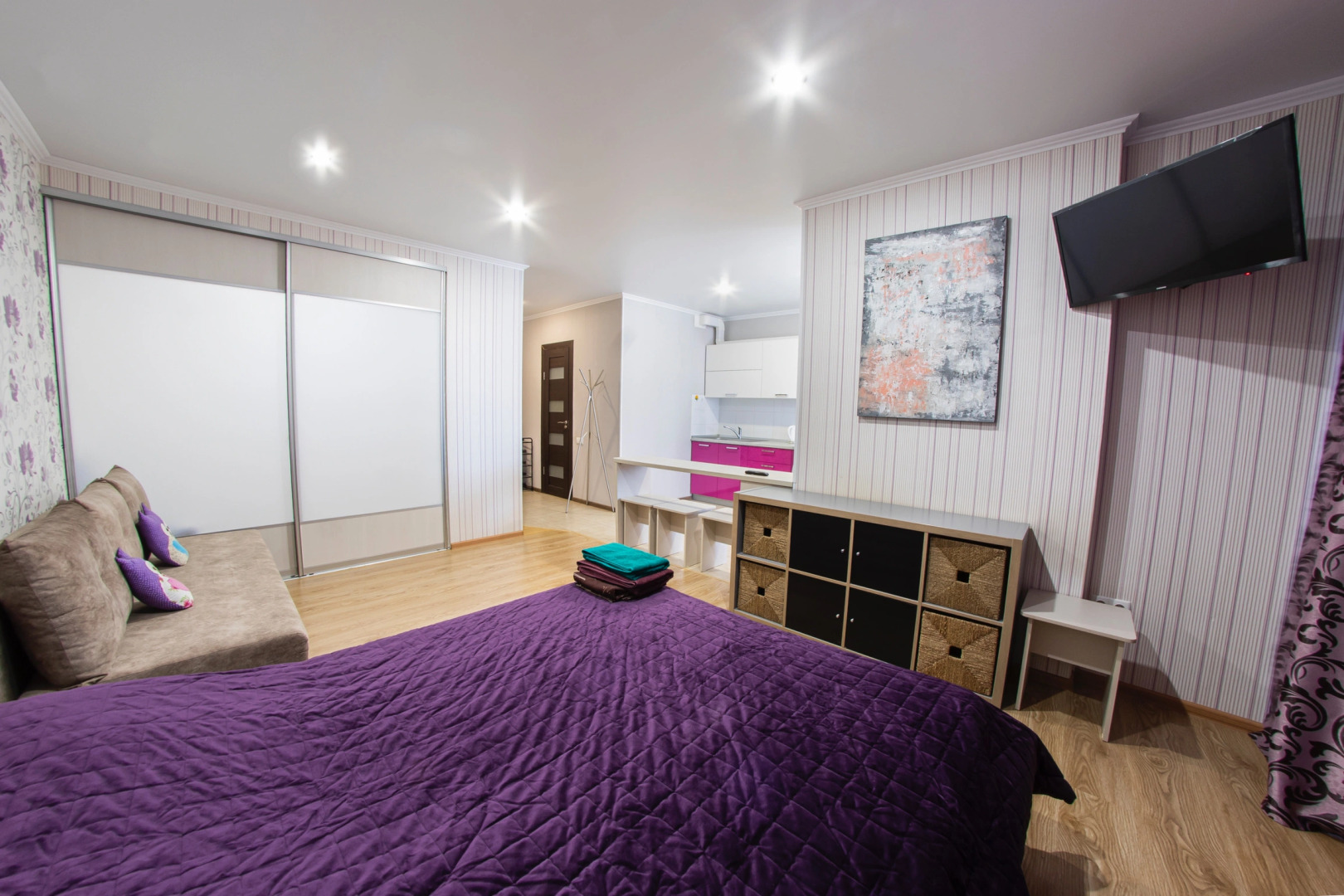 Апартаменты на Мичурина 55, 9 этаж