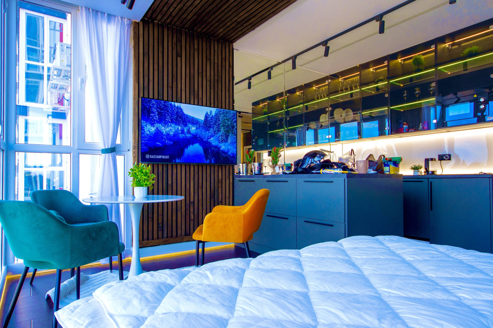 Апартаменты Парящая над Бухтой