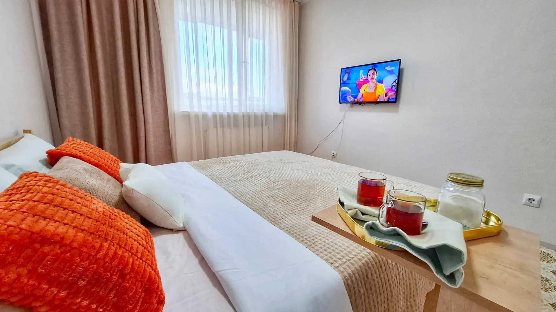 Апартаменты Просторные с видом на парк